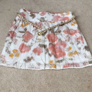 Floral skirt